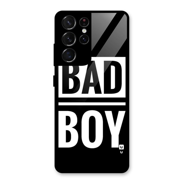 Bad Boy Glass Back Case for Galaxy S21 Ultra 5G