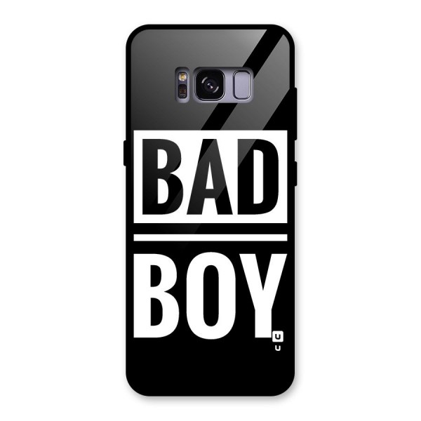 Bad Boy Glass Back Case for Galaxy S8