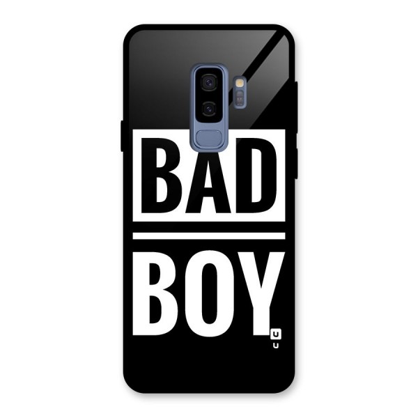 Bad Boy Glass Back Case for Galaxy S9 Plus