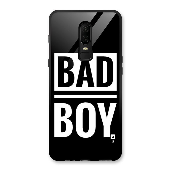 Bad Boy Glass Back Case for OnePlus 6