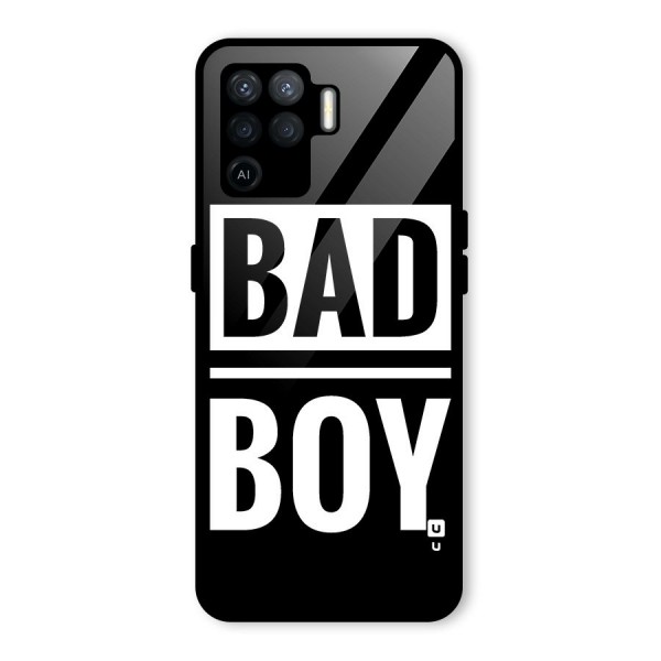 Bad Boy Glass Back Case for Oppo F19 Pro