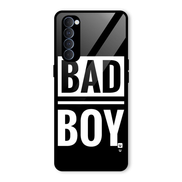 Bad Boy Glass Back Case for Oppo Reno4 Pro