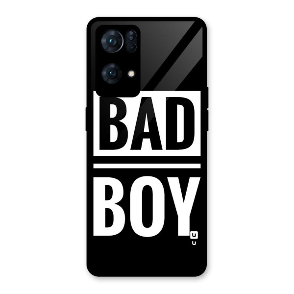 Bad Boy Glass Back Case for Oppo Reno7 Pro 5G