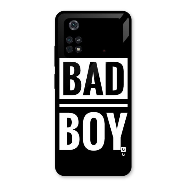 Bad Boy Glass Back Case for Poco M4 Pro 4G