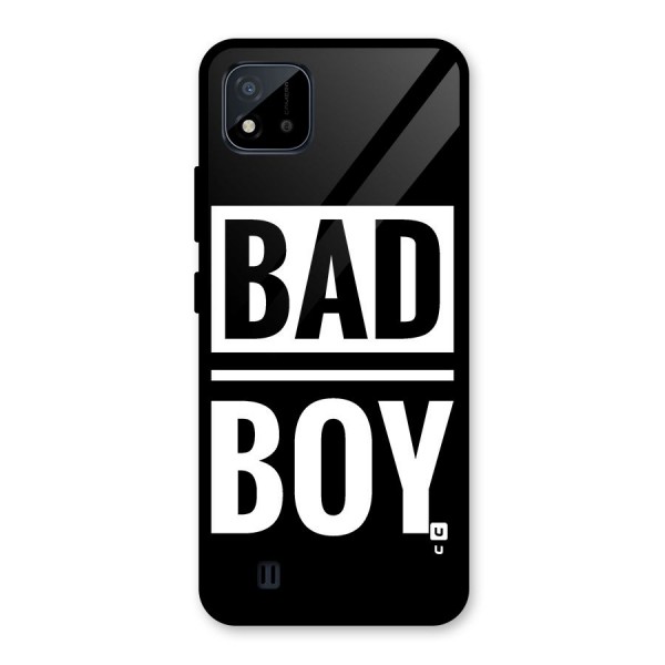 Bad Boy Glass Back Case for Realme C11 2021