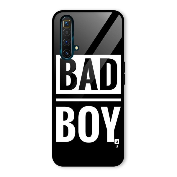 Bad Boy Glass Back Case for Realme X3 SuperZoom