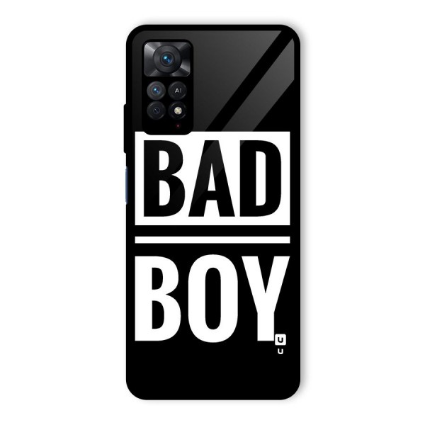 Bad Boy Glass Back Case for Redmi Note 11 Pro