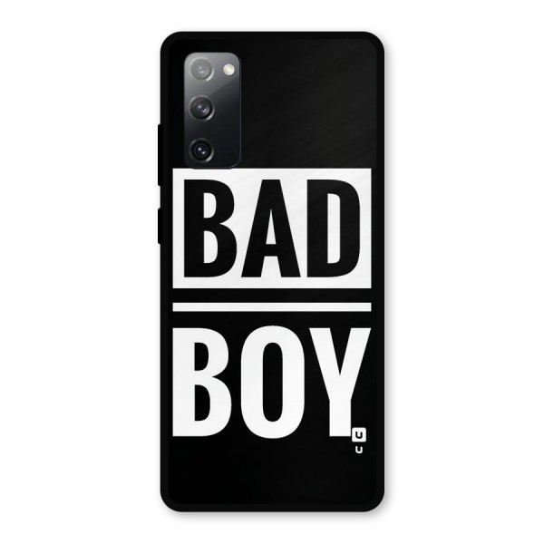 Bad Boy Metal Back Case for Galaxy S20 FE