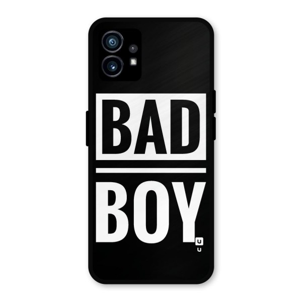 Bad Boy Metal Back Case for Nothing Phone 1