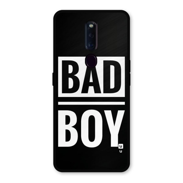 Bad Boy Metal Back Case for Oppo F11 Pro