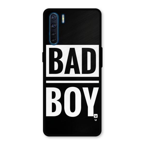 Bad Boy Metal Back Case for Oppo F15