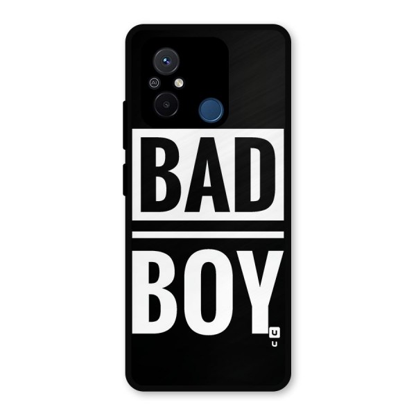 Bad Boy Metal Back Case for Poco C55