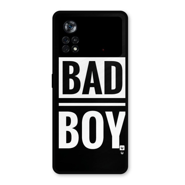 Bad Boy Metal Back Case for Poco X4 Pro 5G