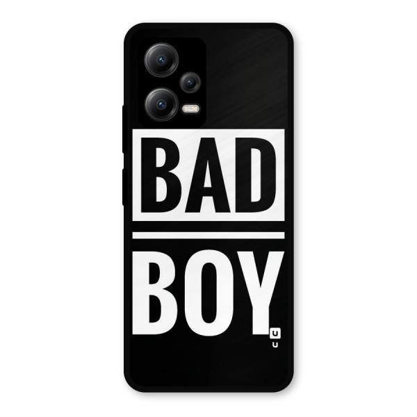 Bad Boy Metal Back Case for Poco X5