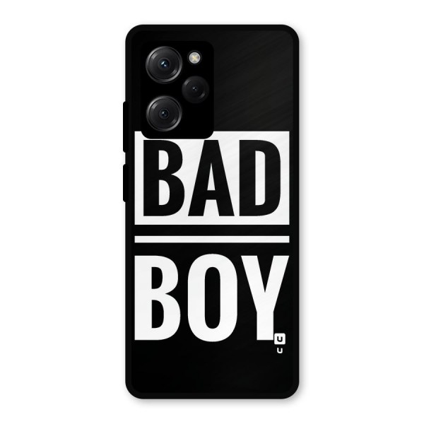 Bad Boy Metal Back Case for Poco X5 Pro