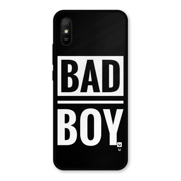 Bad Boy Metal Back Case for Redmi 9i