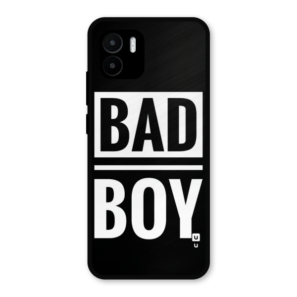 Bad Boy Metal Back Case for Redmi A1