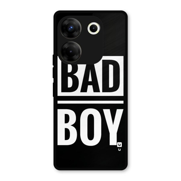 Bad Boy Metal Back Case for Tecno Camon 20