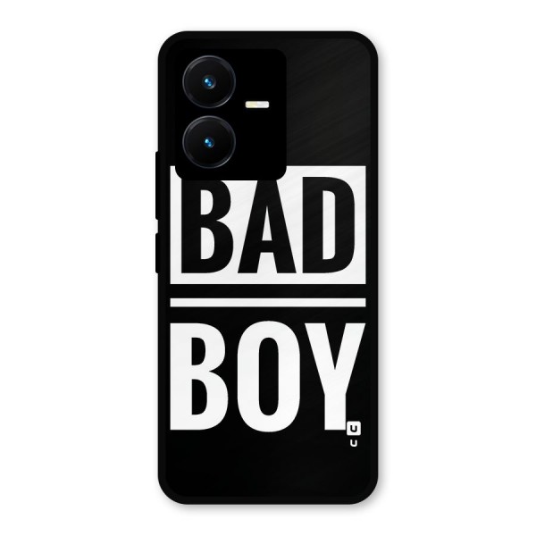 Bad Boy Metal Back Case for Vivo Y22s