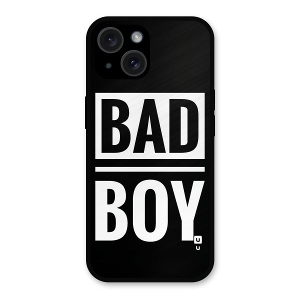 Bad Boy Metal Back Case for iPhone 15