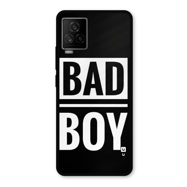 Bad Boy Metal Back Case for iQOO 7 Legend 5G