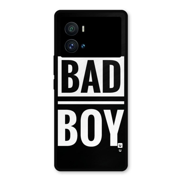 Bad Boy Metal Back Case for iQOO 9 Pro