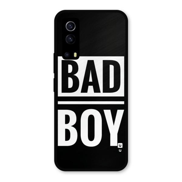 Bad Boy Metal Back Case for iQOO Z3