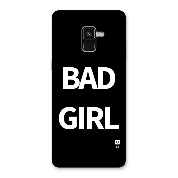 Bad Girl Attitude Back Case for Galaxy A8 Plus