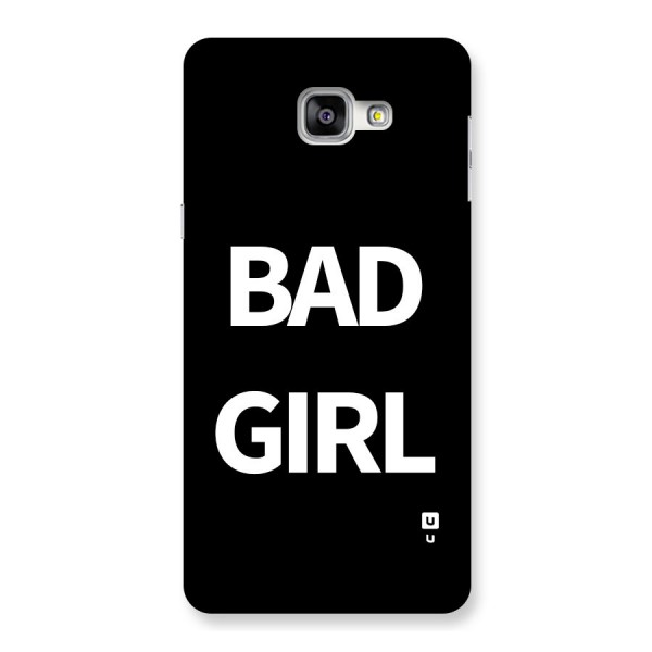 Bad Girl Attitude Back Case for Galaxy A9