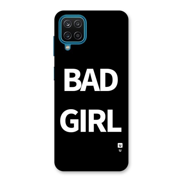 Bad Girl Attitude Back Case for Galaxy F12