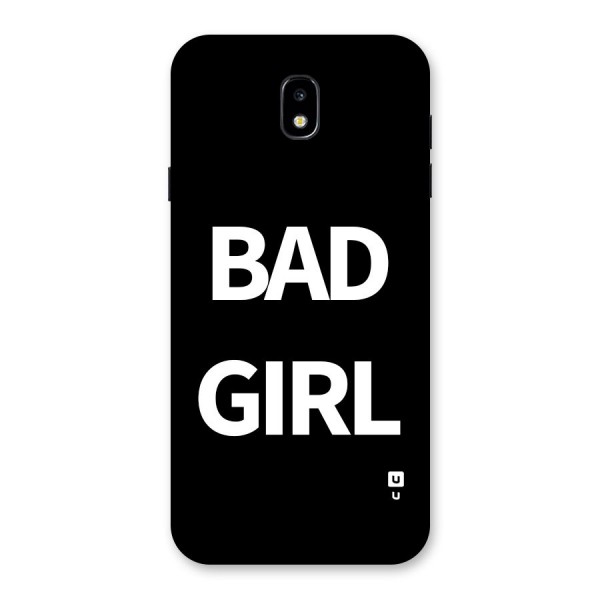 Bad Girl Attitude Back Case for Galaxy J7 Pro