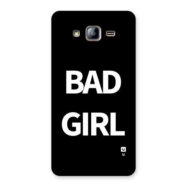 Bad Girl Attitude Back Case for Galaxy On5