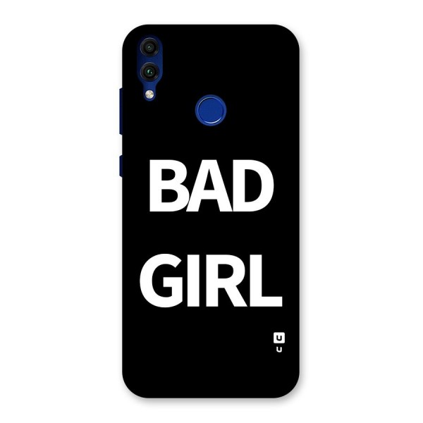 Bad Girl Attitude Back Case for Honor 8C