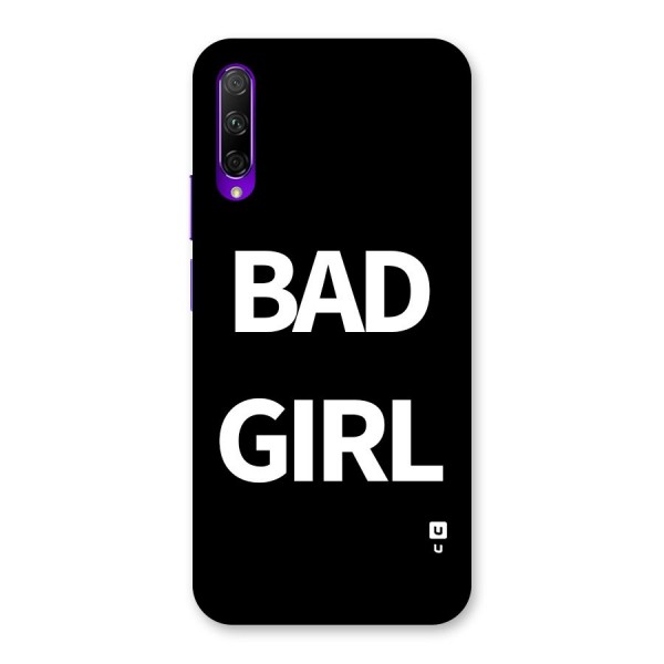 Bad Girl Attitude Back Case for Honor 9X Pro
