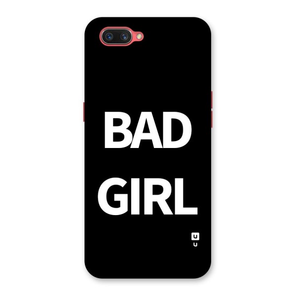 Bad Girl Attitude Back Case for Oppo A3s