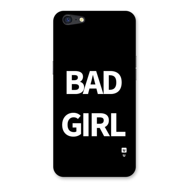 Bad Girl Attitude Back Case for Oppo A71