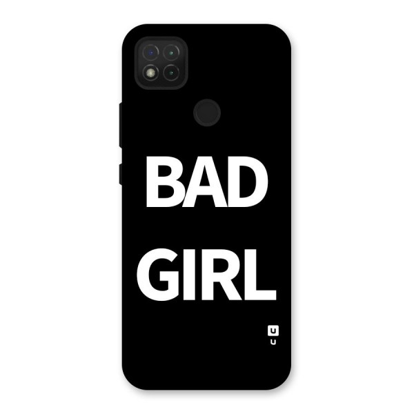 Bad Girl Attitude Back Case for Redmi 9 Activ