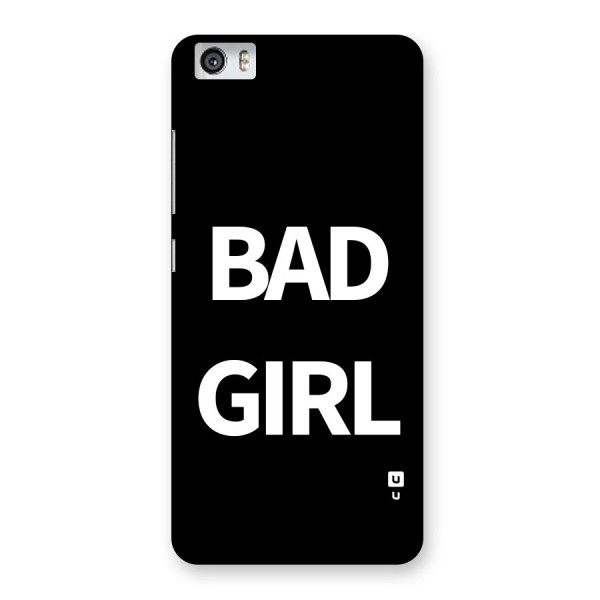 Bad Girl Attitude Back Case for Redmi Mi 5