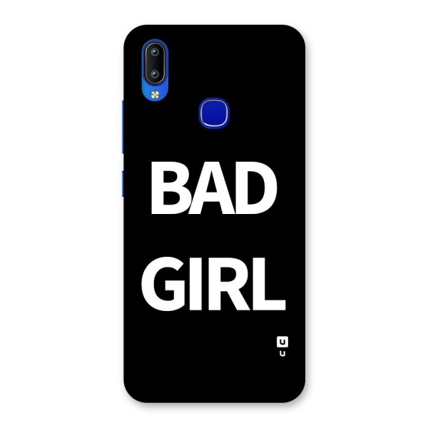 Bad Girl Attitude Back Case for Vivo Y91