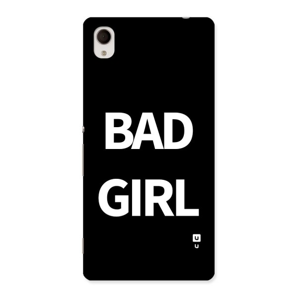 Bad Girl Attitude Back Case for Xperia M4