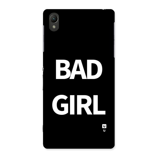 Bad Girl Attitude Back Case for Xperia Z2