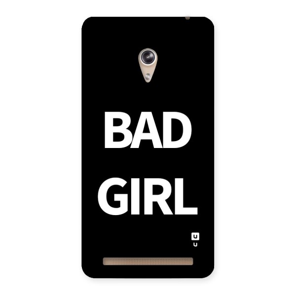 Bad Girl Attitude Back Case for Zenfone 6