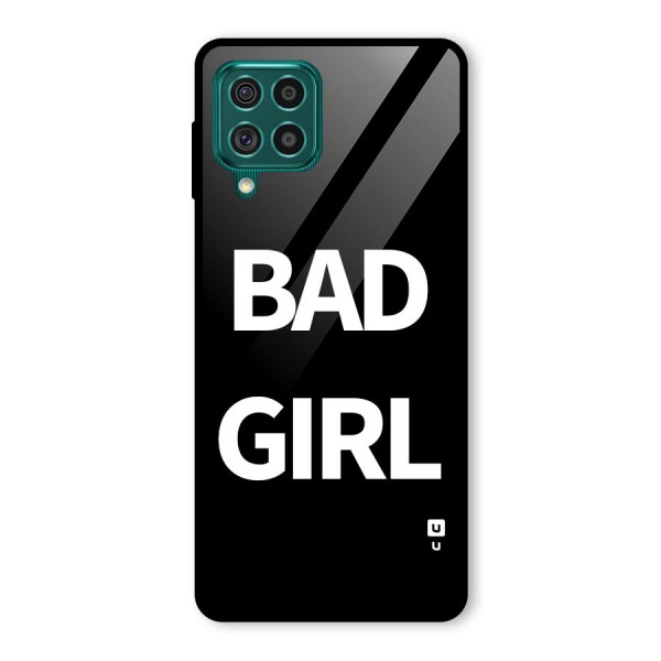 Bad Girl Attitude Glass Back Case for Galaxy F62