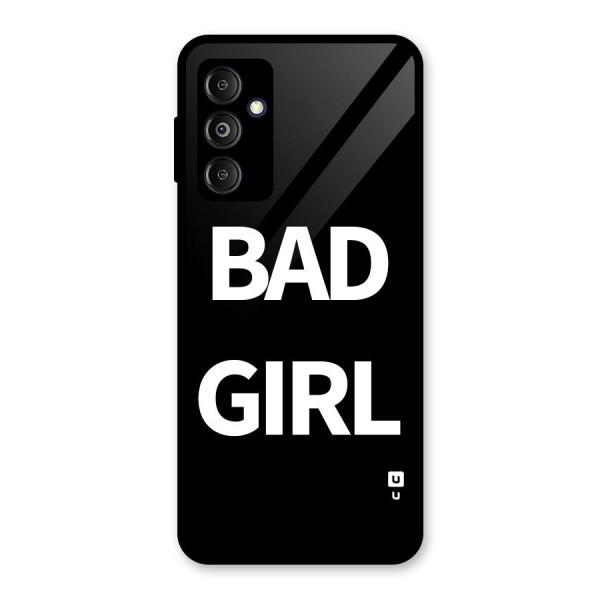 Bad Girl Attitude Glass Back Case for Galaxy M14 5G