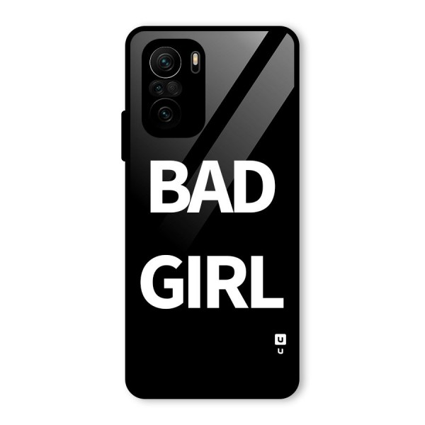 Bad Girl Attitude Glass Back Case for Mi 11x