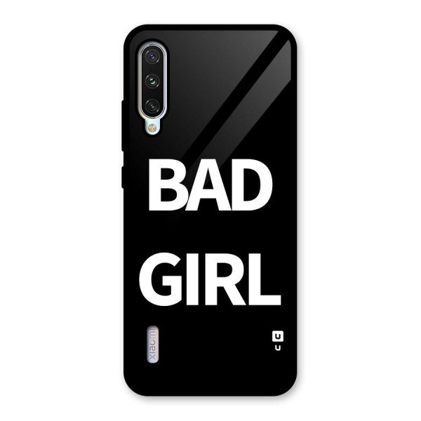 Bad Girl Attitude Glass Back Case for Mi A3