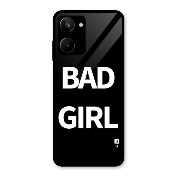 Bad Girl Attitude Glass Back Case for Realme 10