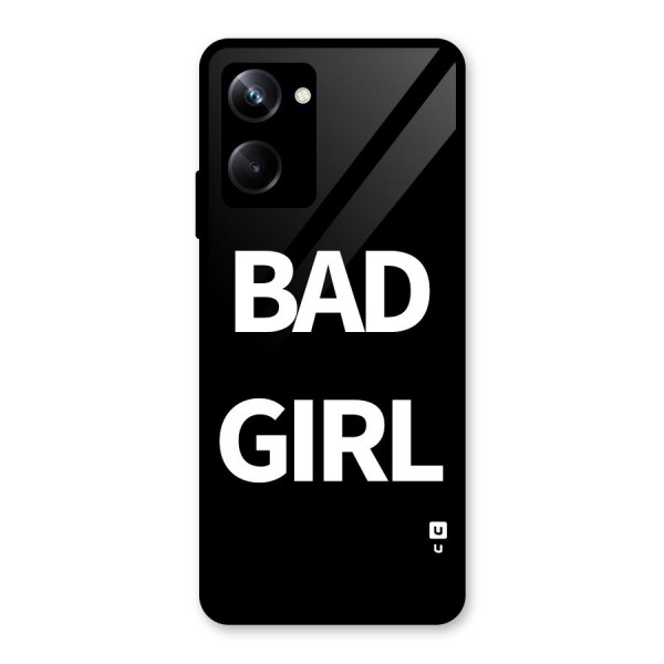 Bad Girl Attitude Glass Back Case for Realme 10 Pro