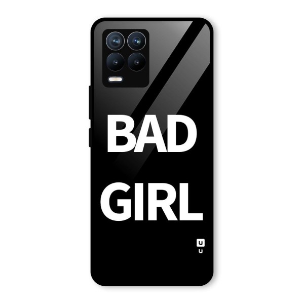 Bad Girl Attitude Glass Back Case for Realme 8 Pro