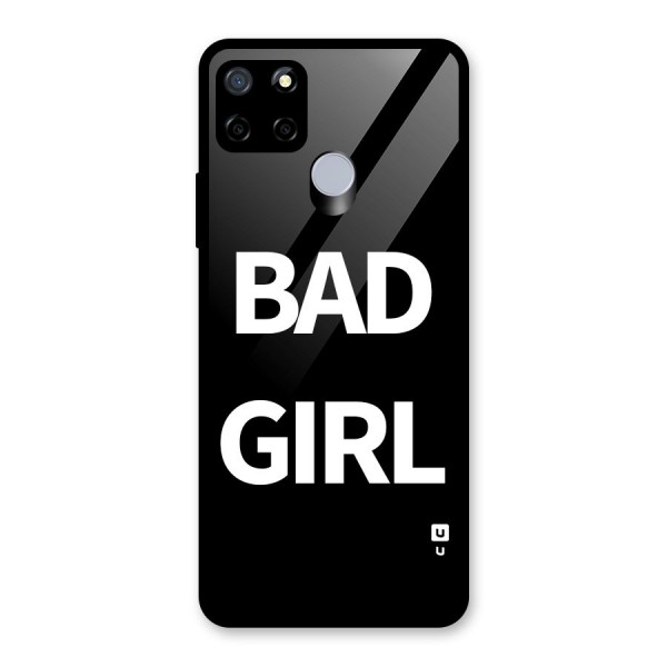 Bad Girl Attitude Glass Back Case for Realme C12